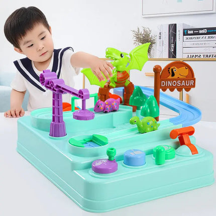 Soft Rubber Dinosaur Toy T-Rex Model Set