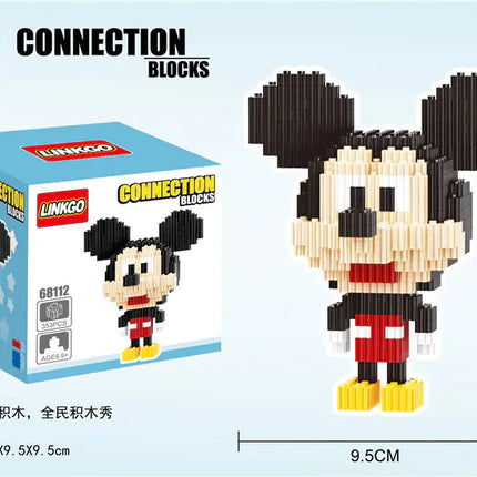 Connecting Brick Cartoon Model Building Toy Gift