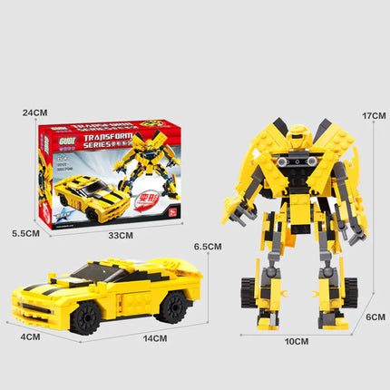 Goodie 8713 Transforming Building Blocks Robot Toys