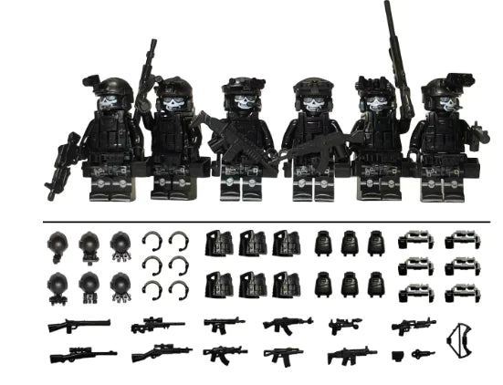 Military Building Blocks Set for Boys (One Set)