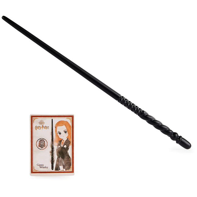 Wizarding World Harry Potter 12-inch Spellbinding Ginny Weasley Magic Wand with Collectible Spell Card Kids Toys for Ages 6 and up