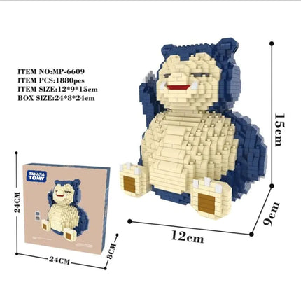 Bottle of Small Building Blocks - Pet Creatures