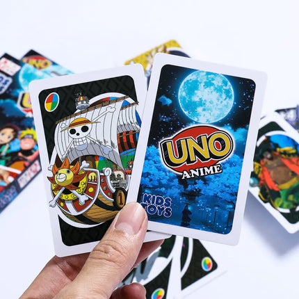 Cross-Border Anime UNO Cards - One Piece, Dragon Ball, Harry Potter