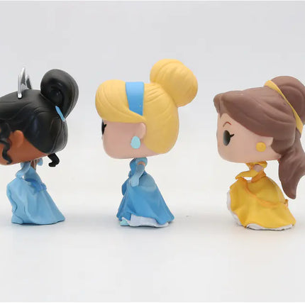 FUNKO POP Cinderella, Belle & Anna Anime Figures