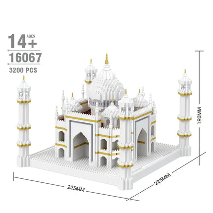 Mini Brick Building Toy Set with Small Particles