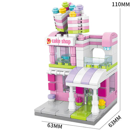 Mini City Street Scene Building Blocks for Kids
