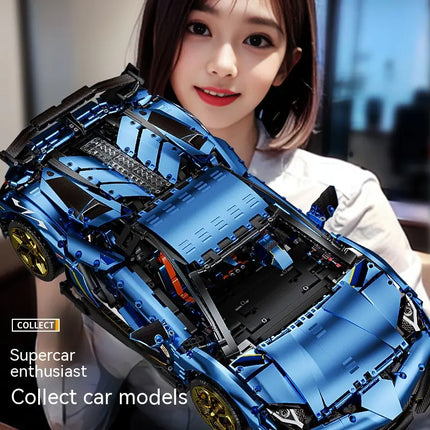 Building Block Supercar Model