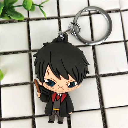 Harry Potter Keychain - Q Version Soft Rubber Gift