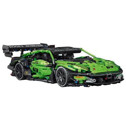 High Difficulty Building Block Racing Car Model Kit