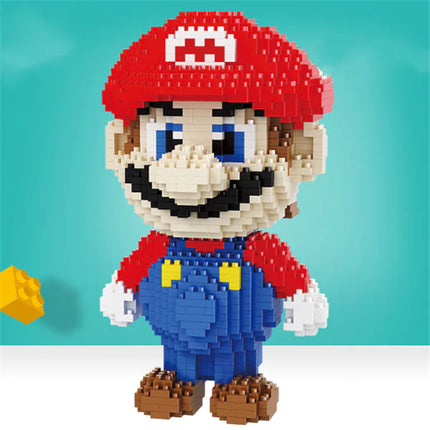 DIY Cartoon Building Blocks - Educational Toy Set