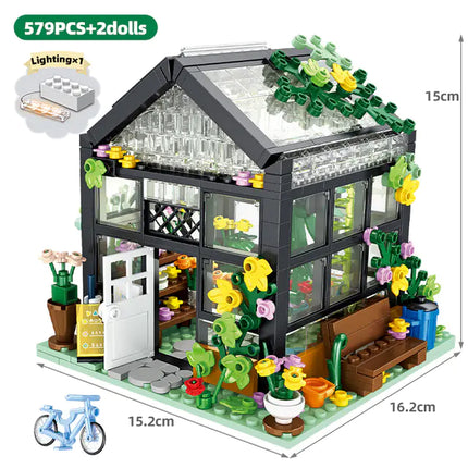 Urban Lighting Flower Shop Assembly Model Kit