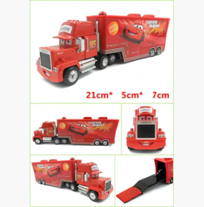 Cars Toy Set - Lightning McQueen and Mack Truck