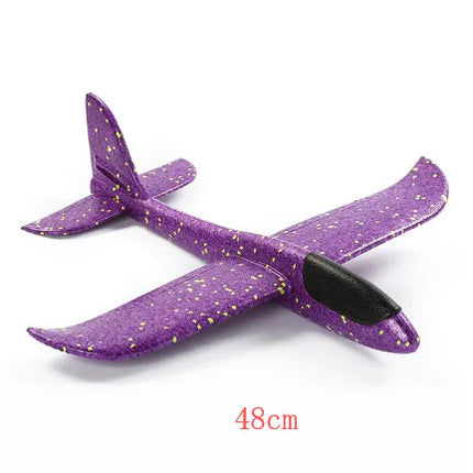 Large 48cm Foam Glider Toy with Spinning Design