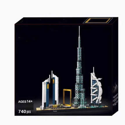 Urban Building Model Block Assembly Kit