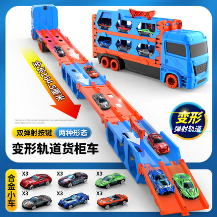 Transforming Alloy Truck Model for Kids Ages 3-6