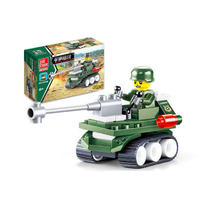 Luban-Style Educational Building Block Toy Set