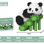 W1120 Fubao Climbing Bamboo Ladder 492PCS [Color Box]]