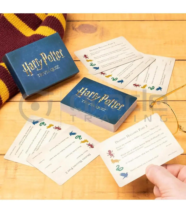 Paladone Harry Potter Trivia Quiz Over 200 Questions to Test Your Harry Potter Fan Knowledge Card Game for 2+ Players
