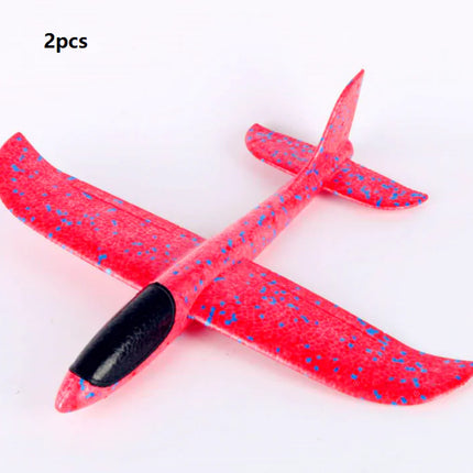 Large 48cm Foam Glider Toy with Spinning Design