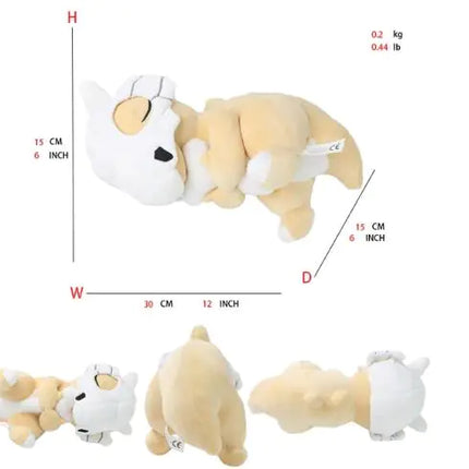 Cute Sleeping Anime Pokemon Plush Doll Pillow (Single)