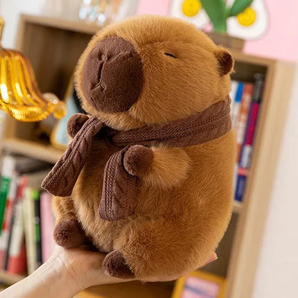 Scarf Capybara Plush Doll