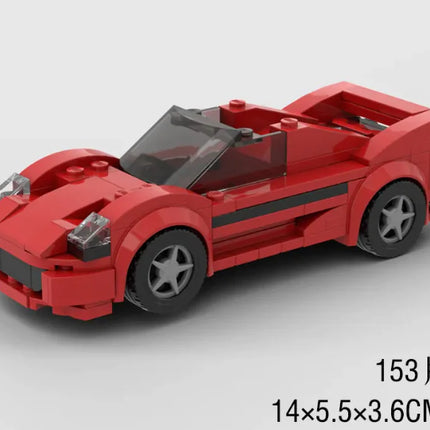 Kids Sports Car Building Set