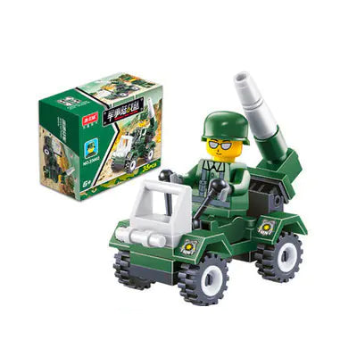 Luban-Style Educational Building Block Toy Set