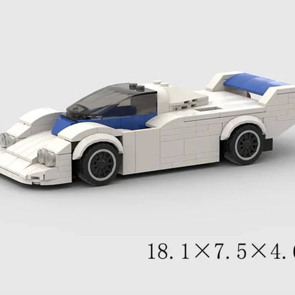 Children's Sports Car Model Building Blocks Educational Toy