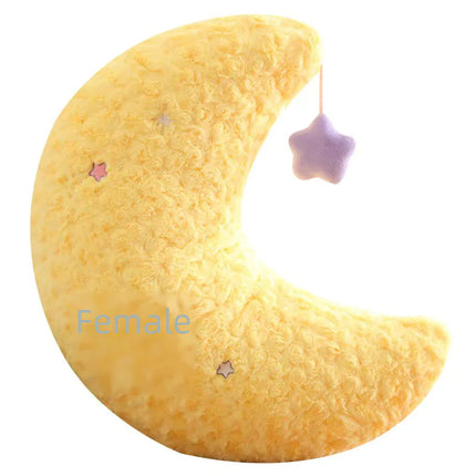 Cross-Border Star Pillow - Plush Moon Doll for Sleep
