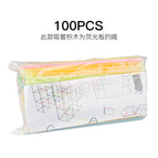 Luminous version 100 bag 100 bag (50 suction pipe 50 connector)