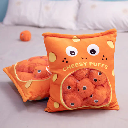 Puff Snack Plush Pillow Toy - Creative Gift Doll