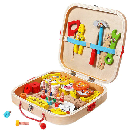 Educational Toolbox for Kids with Building Blocks