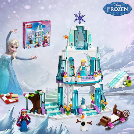 Frozen Elsa Castle Building Toy for Kids