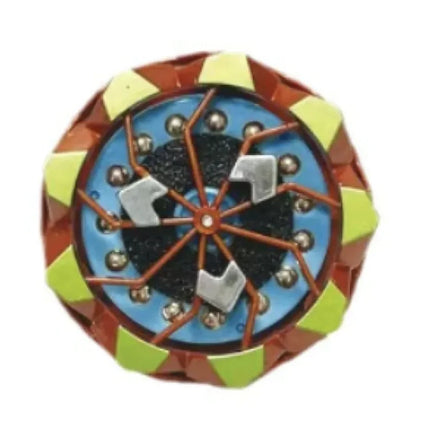 Fireworks Spin Gyro – LED Rotating Fidget Toy