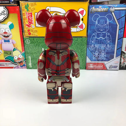 Violent Bear Building Block Toy and Iron Man Figure