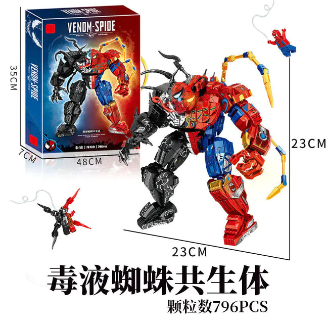Avengers Building Block Compatible with LEGO Spider Model