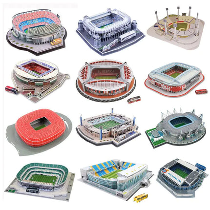 3D Stadium Puzzle Toy for Kids - DIY Building Set