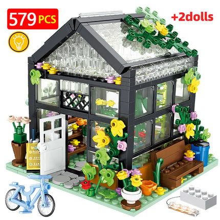 Urban Lighting Flower Shop Assembly Model Kit