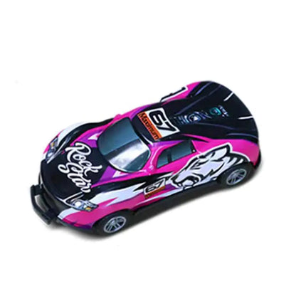 Alloy Bouncing Car Model - Mini Racing Toy