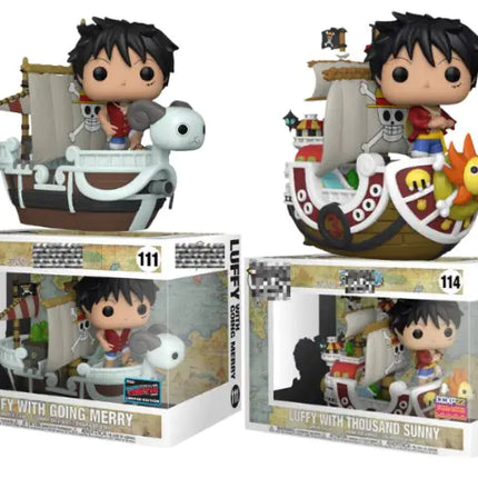 FUNKO POP Luffy Merry Go 111 Limited Edition Figure