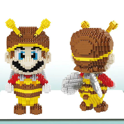 DIY Cartoon Building Blocks - Educational Toy Set