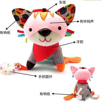 Baby Plush Toy with Tags - Soothing Biting Doll