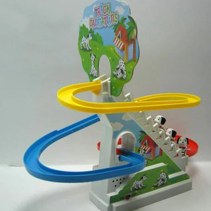 Dalmatians Slide Toy with Climbing Track for Cars
