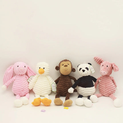 Striped Animal Plush Toy - Creative Stuffed Doll