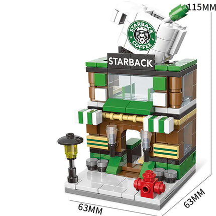 Mini City Street Scene Building Blocks for Kids