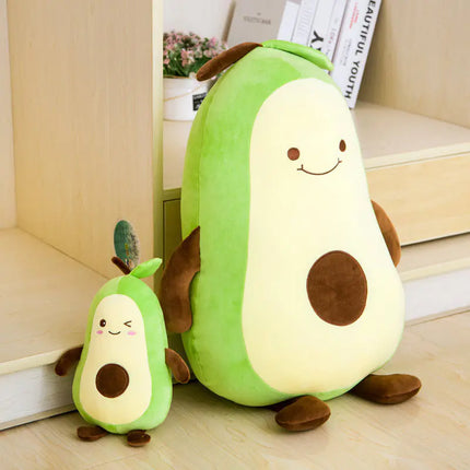 Cute Avocado Plush Toy Doll for Bed - Large Pillow