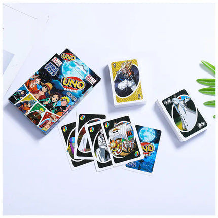 Cross-Border Anime UNO Cards - One Piece, Dragon Ball, Harry Potter