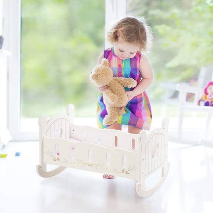 Wooden Doll Cradle