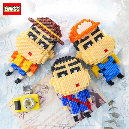 Connecting Brick Cartoon Model Building Toy Gift