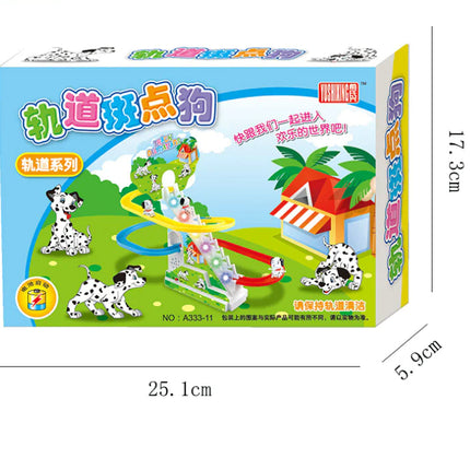 Dalmatians Slide Toy with Climbing Track for Cars